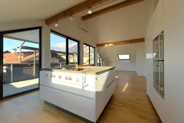 Barrierefreie Dachgeschosswohnung mit Dachterrasse