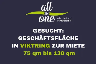 Geschäftsfläche zur MIETE in Viktring 75qm bis 130qm