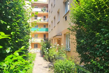 Grünblick mitten in der Stadt - top Öffi-Anbindung!