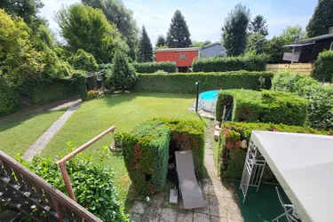Ferien in der Au: Stelzenhaus am linken Donauufer