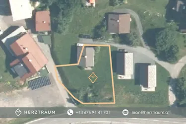 Traumhaftes Baugrundstück 864m² - mit Seeblick &amp; Seezugang am Weißensee