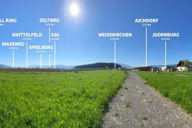 GEWERBEGRUNDSTÜCK MIT GARAGENKONZEPT für 87 Garagen – ANLAGE MIT ZUKUNFT in Aichdorf bei Fohnsdorf