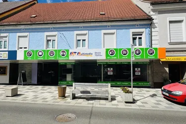 Knittelfeld Zentrum - Platz für Ihre Vision: ca. 303m2 Geschäftsflächen plus ca. 250m2 Garten auf 3 Ebenen