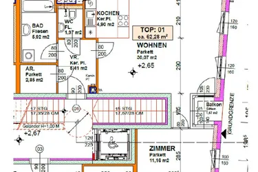 Gemütliche 2-Zimmer-Wohnung mit Balkon in Wolkersdorf