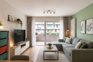 3-Zimmer-Wohnung in der Seestadt Aspern — 77 m², 3. OG, Süd-Ost