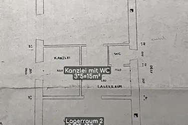 Erdgeschoss – Lagerflächen frei wählbar ab ca. 10 m2