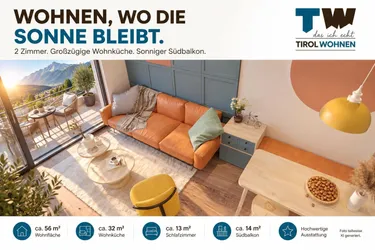 WOHNEN, WO DIE SONNE BLEIBT.