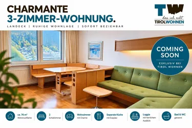 Charmante 3-Zimmer-Wohnung mit Loggia, herrlichem Ausblick und viel Platz zum Wohlfühlen!
