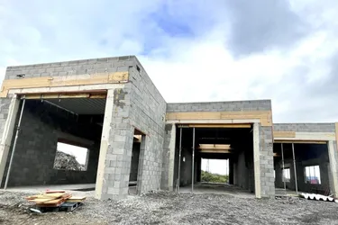 Hochwertige Neubauhalle mit 4,20 Deckenhöhe, zwei Dachkuppeln und Sektionaltor.