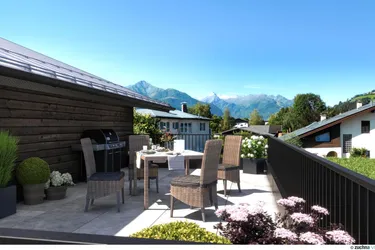 Expose Neu sanierte Doppelhaushälfte mit Garten &amp; Dachterrasse in Seenähe mit traumhaftem Bergblick