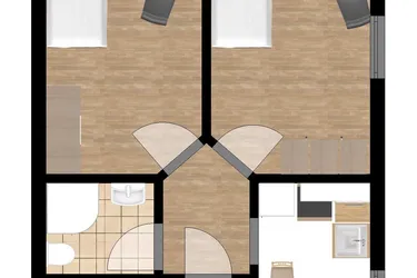 Expose Kompakte zwei Zimmer Wohnung, teilmöbliert in St.Magdalen !