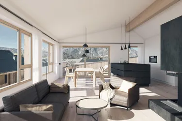 Expose ÜBER DEN DÄCHERN VON PUCH - Exklusive und nachhaltige Penthouse-Wohnung