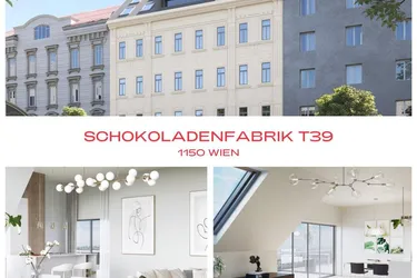 DIE SCHOKOLADENFABRIK - 4 Zimmer DG Wohnung mit südseitiger Terrasse/Balkon