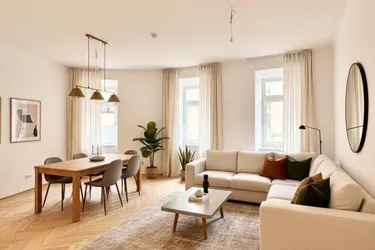 Moderne helle 3Zi. Altbau-Wohnung in Ruhelage mit Aussenfläche