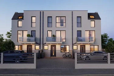 Kurz vor der Fertigstellung - Hochwertig und modern ausgestattetes Eckreihenhaus inmitten von Vösendorf!