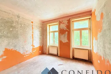 WOHNUNGSEIGENTUM AM STÖBERPLATZ - Sanierungsbedürftige 2 Zimmerwohnung mit Blick auf den Park!