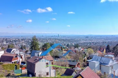 Exklusive Gelegenheit: Grundstück mit unvergleichlichem Panoramablick auf Wiens Skyline
