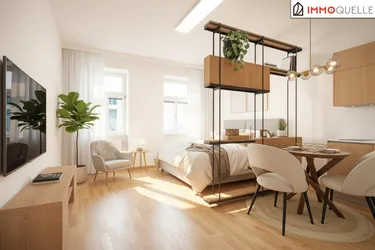 Charmante Stadtwohnung! Frisch sanierte 1-Zimmer-Wohnung im 3. Obergeschoss - ruhig und zentral gelegen