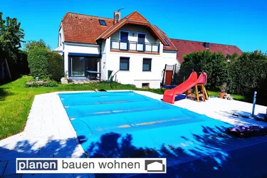 Wunderschönes, gepflegtes Einfamilienhaus mit Pool im zentralen Weinviertel