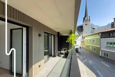 ABTENAUER LOGENPLATZ | 2-Zimmer Wohnung mit großem Balkon &amp; Tiefgaragenstellplatz | Abtenau Ortszentrum
