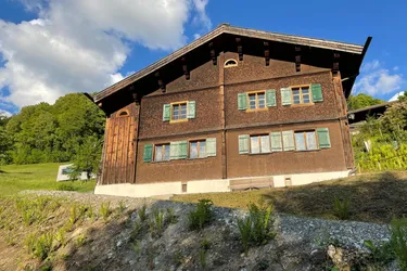 Wohnen im traditionellen Montafonerhaus