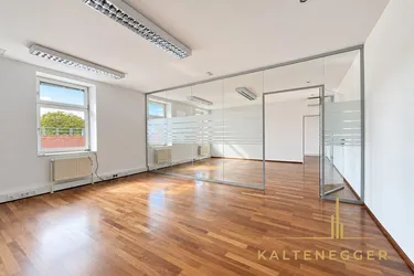 Repräsentative Bürofläche mit ca. 213 m² in Nußdorf – Klimaanlage, flexible Raumstruktur und Glasbüros