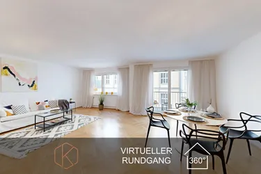 Wohntraum im 4. Bezirk | hoher Wohnkomfort | 4 Zimmer | 2 Bäder | Nähe WKO &amp; Palais Schönburg