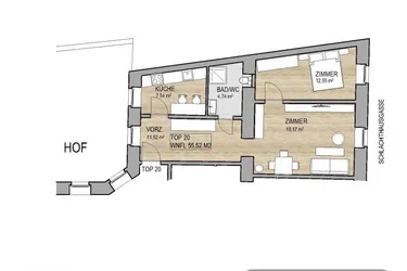 PROVISIONSFREIE sanierungsbedürftige Altbauwohung | Nähe U3-Station-Schlachthausgasse | Lift in Planung