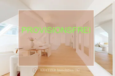 PROVISIONSFREI--Bezaubernde Dachgeschosswohnung | Erstbezug nach Sanierung | Klimaanlage | Terrasse | Lift