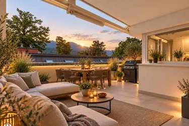 EIN HAUCH VON URLAUB, EIN ZUHAUSE ZUM VERLIEBEN – Ihr Terrassenparadies in Innsbruck-Kranebitten!