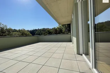 URBAN GREEN LIVING - Lichtdurchflutete 3-Zimmer-Wohnung mit riesiger Terrasse