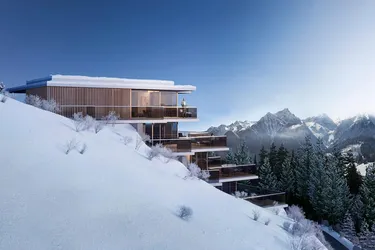 Moderne Alpine Wohnungen ohne Mietverpflichtung