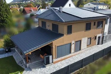 Luxuriöses Einfamilienhaus mit nachhaltiger und moderner Architektur in 2410 Hainburg an der Donau.