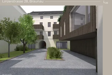 Gemütliches Wohnen in einer der prächtigsten Straßen der Braunauer Altstadt