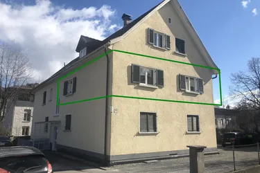 Expose Erstbezug nach Sanierung: helle Wohnung in Bregenz Rieden mit Parkplatz, Balkon und Aussicht