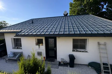 modernes Eigenheim in grüner Oase 