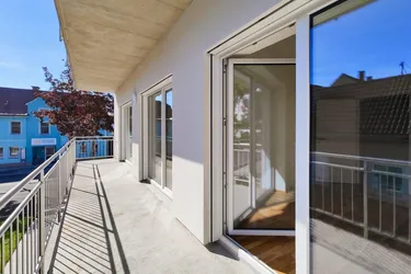 Modern wohnen im Murtal: Barrierearme 3-Zimmer-Wohnung mit großem Balkon