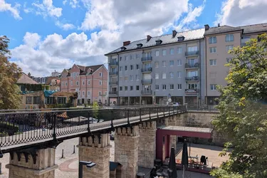 Gepflegte 3 Zimmer Wohnung direkt am Lendkanal