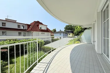 Wohnung in 2. Reihe vom Wörthersee mit Seezugang.