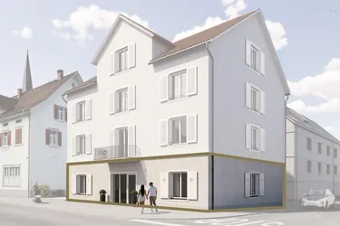 Schwarzach: Zentrale Gewerbefläche im Erdgeschoss ERSTBEZUG
