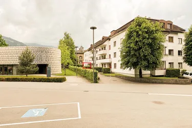 Dornbirn Innenstadt: Ruhige 2,5-Zimmerwohnung im Erdgeschoss mit Tiefgaragenplatz