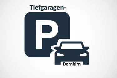 Tiefgaragenstellplatz in Dornbirn zu vermieten!