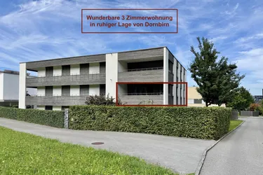 Traumhafte 3-Zimmer-Wohnung mit großer Sonnenterrasse in Dornbirn – Stilvoll wohnen unter € 400.000,-!