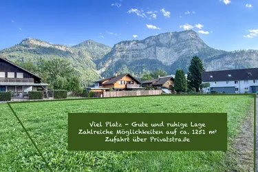 Großzügiges Baugrundstück mit ca. 1.251 m² in Dornbirn Hatlerdorf – attraktive Entwicklungsmöglichkeit