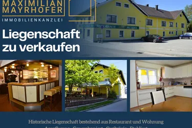 Historische Liegenschaft bestehend aus Restaurant und Wohnung in Ampflwang