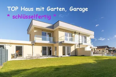 Top HAUS *schlüsselfertig*, Garten + Garage fertig, DIREKT vom Besitzer, OHNE Provision, umfangreiche Ausstattung, massive Bauweise