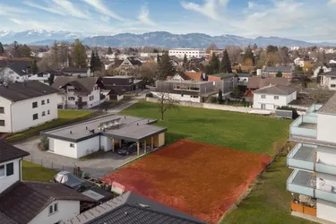 Perfekt geschnittenes Grundstück in Seenähe von Hard