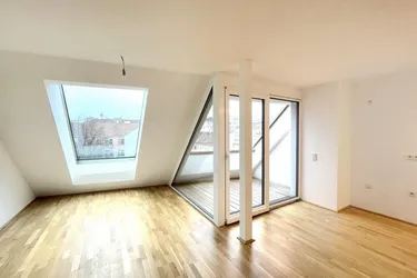 Exklusive 2-Zimmer-Neubauwohnung nahe Mariahilfer Straße – Modernes Wohnen mit Loggia &amp; Terrasse