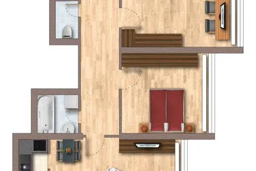 Jetzt zugreifen! Optimale 3 Zimmerwohnung mit Sonnenloggia