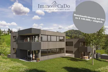 NEUBAU: 2 Zimmer Gartenwohnung in Frastanz, Top 3a